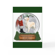 Golden Retriever Christmas Gifts cards
