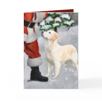 Golden Retriever Christmas Gifts cards
