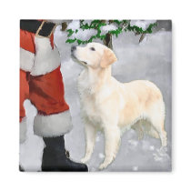 Golden Retriever Christmas Gifts magnets