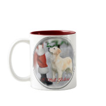 Golden Retriever Christmas Gifts mugs