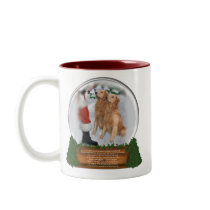 Golden Retriever Christmas Gifts mugs