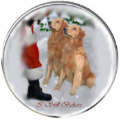 Golden Retriever Christmas Gifts Ornament