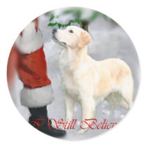 Golden Retriever Christmas Gifts stickers