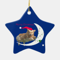 Golden Retriever Christmas Star Ornament ornaments