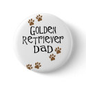 Golden Retriever Dad buttons by dogsandhorses Golden Retriever Dad buttons
