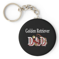 golden retriever dad Keychain keychains