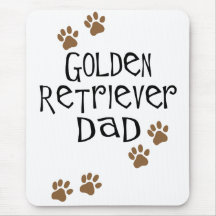 Golden Retriever Dad Mouse Mat