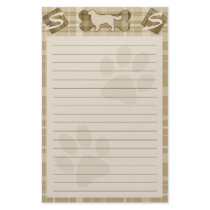 Golden Retriever Dog Breed Stationery by MenagerieMayhem Golden Retriever Dog Breed Stationery