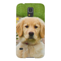 Golden Retriever Dog Galaxy S5 Cases at Zazzle