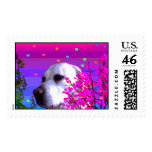 Golden Retriever Dog Stamp