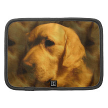 Golden Retriever Dog Wallet Folio Folio Planners