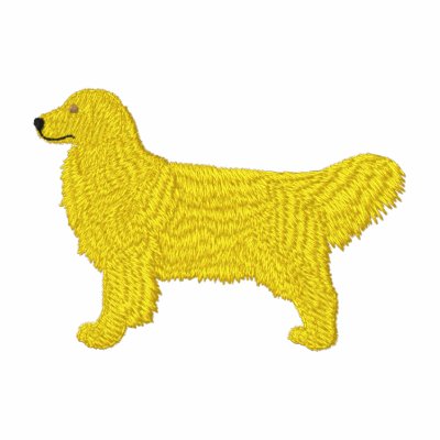 Golden Retriever Embroidered Hoodie by ZazzleEmbroidery