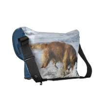 Golden Retriever EVERYBODY STOP! I Lost My Contact Commuter Bag