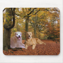 Golden Retriever Friendship Mousepad by normagolden Golden Retriever Friendship Mousepad