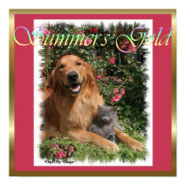 Golden Retriever Gifts Art Print