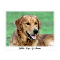 Golden Retriever Gifts  Art Print posters