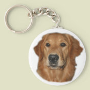 Golden Retriever Gifts Key Chain