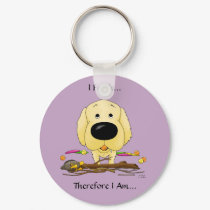 Golden Retriever(Goldens) I Fetch..Keychain by NothinButtDogs Golden Retriever(Goldens) I Fetch..Keychain