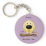 Golden Retriever(Goldens) I Fetch..Keychain