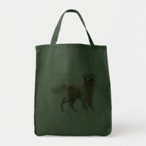 Golden Retriever Grocery bags