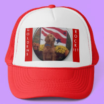 Golden Retriever Hat by joanspouse Golden Retriever Hat