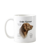 Golden Retriever History Design Coffee Mug