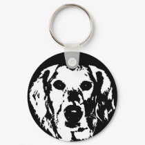 Golden Retriever Keychain