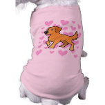 Golden Retriever Love Pet Tshirt