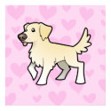 Golden Retriever Love print