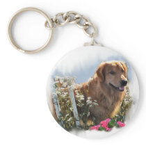 Golden Retriever Lovers Gifts keychains