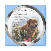 Golden Retriever Lovers Gifts magnets by DogsByDezign Golden Retriever Lovers Gifts magnets