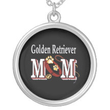 Golden Retriever Mom Gifts Personalized Necklace