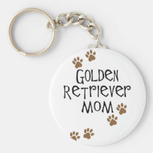 Golden Retriever Mom Key Chains