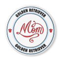 GOLDEN RETRIEVER mom magnets by cartoondogs GOLDEN RETRIEVER mom magnets