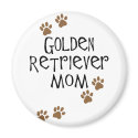Golden Retriever Mom magnets by dogsandhorses Golden Retriever Mom magnets