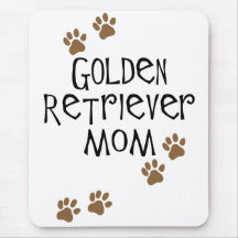 Golden Retriever Mom Mouse Pad