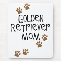 Golden Retriever Mom Mouse Pad