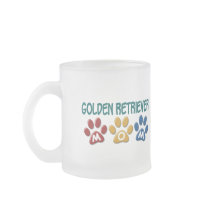 GOLDEN RETRIEVER Mom Paw Print 1 Coffee Mug