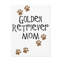 Golden Retriever Mom Post Card