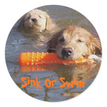 Golden Retriever Mom With Puppy Sticker by normagolden Golden Retriever Mom With Puppy Sticker