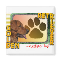 GOLDEN RETRIEVER! NO ORDINARY DOG! MAGNET