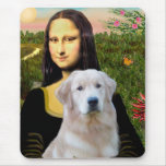 Golden Retriever (Ok13) - Mona Lisa Mouse Mat