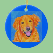 Golden Retriever Ornament #2 - "Sydney" ornaments