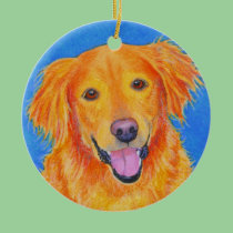 Golden Retriever Ornament - "Sydney" ornaments