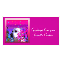 Golden Retriever Picture Card
