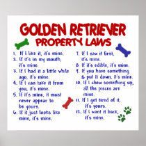 GOLDEN RETRIEVER PL2 POSTERS