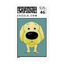 Golden Retriever Postage Stamps