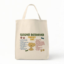 Golden Retriever Property Laws 4 bags by poochloverstuff Golden Retriever Property Laws 4 bags