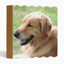 Golden Retriever Pup Binder