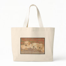 Golden Retriever Puppies Tote Bag